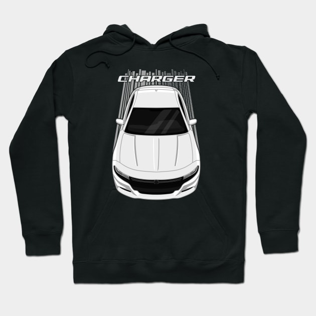 Dodge Charger 2015-2021 - White Knuckle Hoodie by V8social